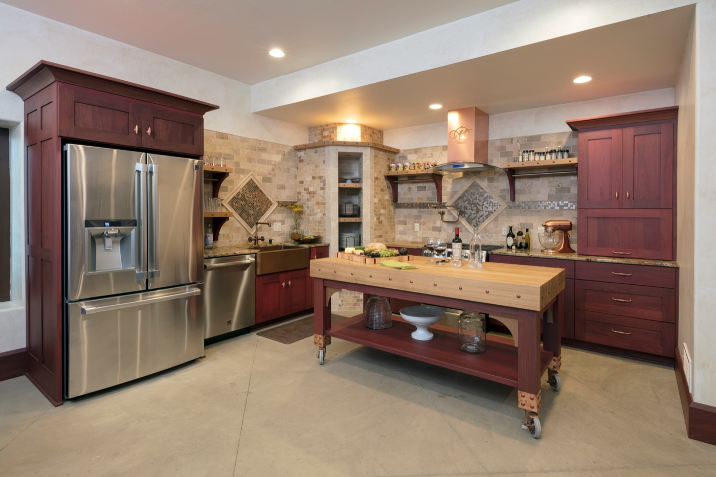 Transitional kitchen